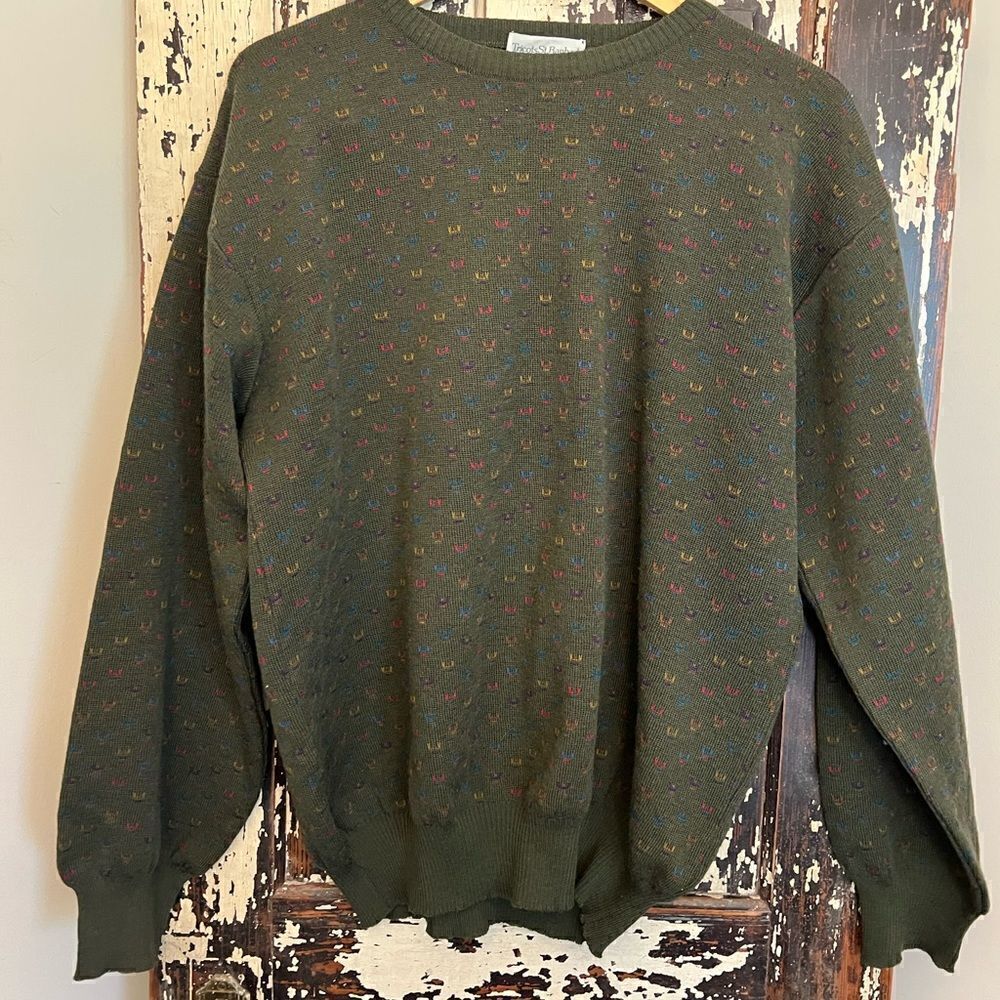 Tricots St. Raphael Men’s wool sweater. Size L.